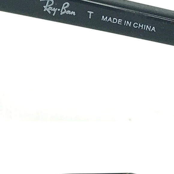 Ray-Ban Wayfarer Eyeglass FRAMES EXCELLENT CONDITION. Black RB 5154 2000 RX - Picture 7 of 12